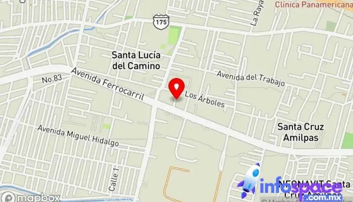 mapa de PSICOFISCAL SC Consultora de administración empresarial en Santa Lucía del Camino