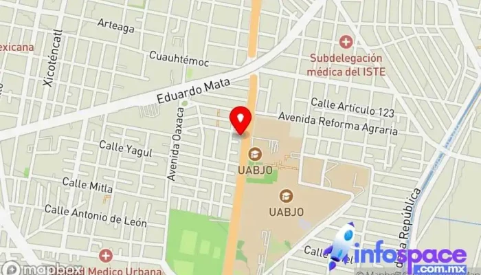 mapa de Psicóloga Integral Empresarial Consultoría de recursos humanos en Oaxaca de Juárez
