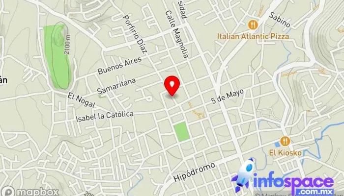 mapa de PUBLIZENTRO Imprenta en Tlaxiaco
