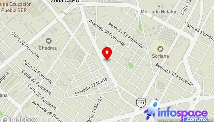 mapa de Puebla San Martín Tlaxcala Estrella de Oro Servicio de transporte en Heroica Puebla de Zaragoza