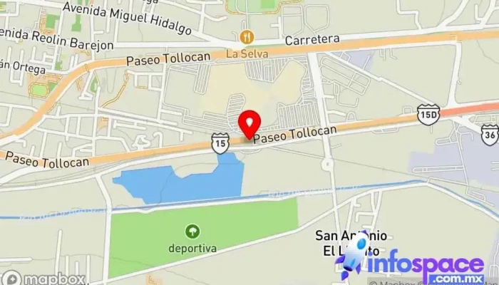 mapa de PUENTE ARCO—Tren Interurbano México-Toluca — La Peninsular Cía. Constructora Puente en San Pedro Tultepec