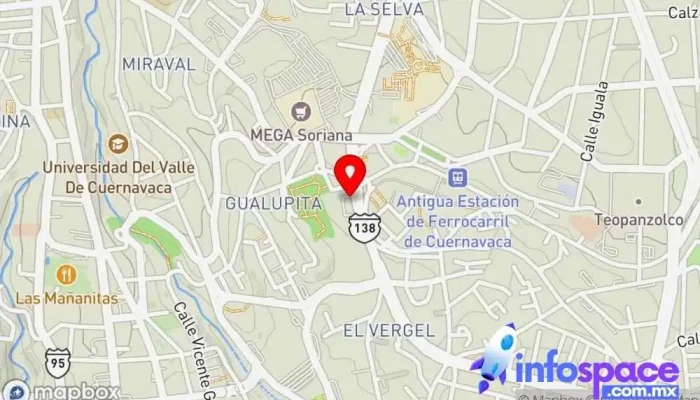 mapa de Pullman de Morelos Casino de la Selva Empresa de autobuses en Cuernavaca