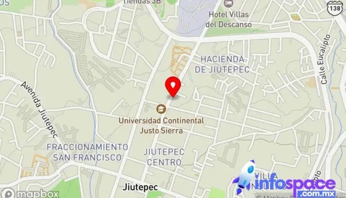 mapa de Pullman De Morelos Servicio de transporte en Jiutepec