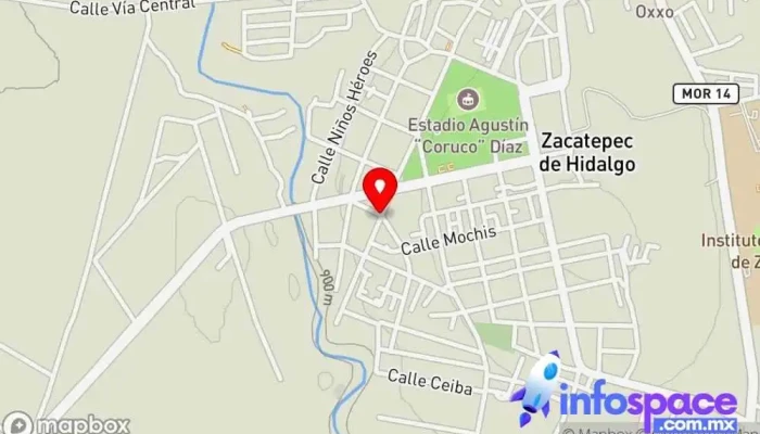 mapa de Pullman de Morelos Zacatepec Empresa de autobuses en Zacatepec de Hidalgo