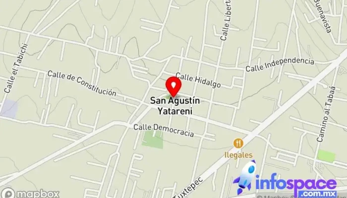 mapa de Punto Yastás en Ciber Yatareni Comercio, Institución financiera, Cibercafé, Quiosco de recarga para móviles, Servicio de giros bancarios, Servicio de transferencias de dinero, Trust Bank en San Agustín Yatareni