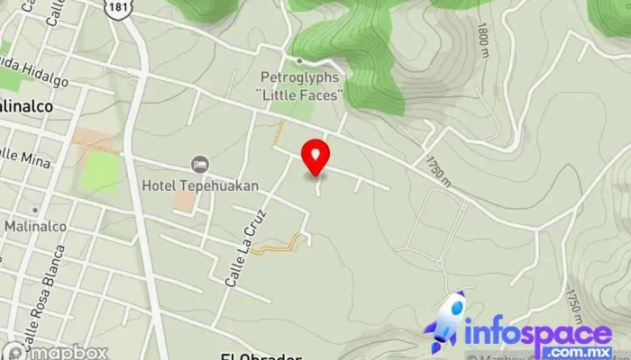 mapa de Quinta Ascensión Hotel Boutique and spa Hotel en Malinalco