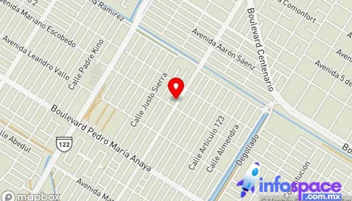 mapa de R y C Consultores y Asesores Contables Fiscales de Administración y de Negocios Contable, Consultora financiera en Los Mochis