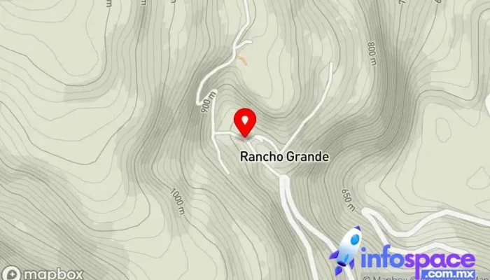 mapa de Rancho Grande Mirador en San Juan Bautista Valle Nacional