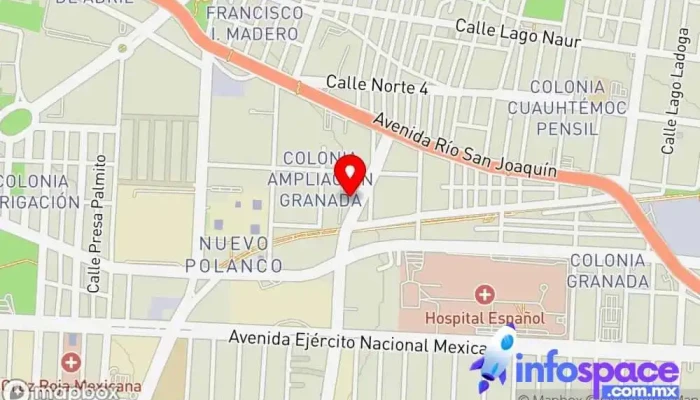 mapa de RD-IT Consultora informática en Miguel Hidalgo, Ciudad de México