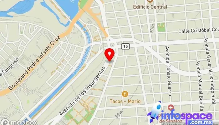 mapa de REAL CONSULTORIA EN TRAMITES Y GESTIONES Asesor en Culiacán Rosales