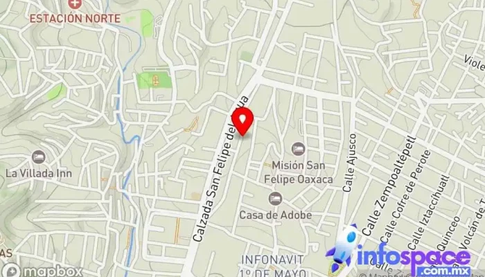 mapa de Recomiendate Oaxaca Asesor en San Felipe del Agua