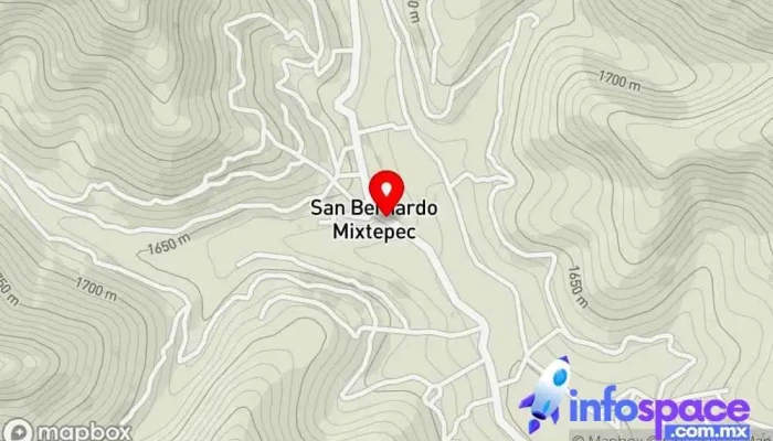 mapa de Redes, Tecnologia y Seguridad Mexico  en San Bernardo Mixtepec