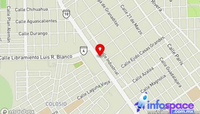 mapa de Remodelaciones y Construcciones Empresa constructora en Nuevo Casas Grandes
