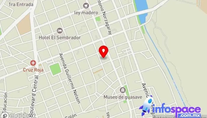 mapa de RESGUARDA CONSULTORES Consultora de administración empresarial en Guasave