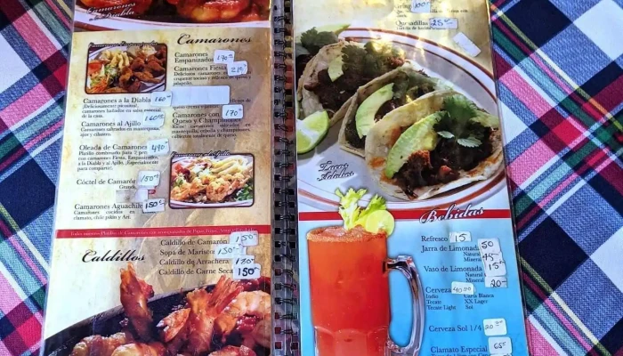 Restaurant Los Adobes -  Carta - Guachochi