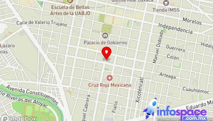 mapa de RH Consultoria Consultora informática en Oaxaca de Juárez