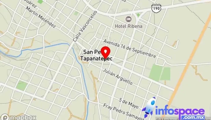 mapa de Ricoycia Contadores Empresa de contabilidad en San Pedro Tapanatepec