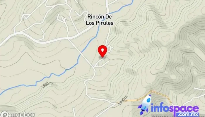mapa de Rincon de los Pirules Escuela en San Felipe del Progreso