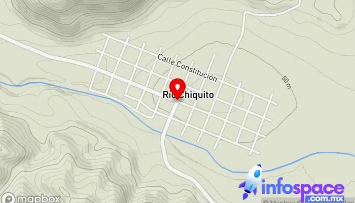 mapa de Río Chiquito  en Río Chiquito