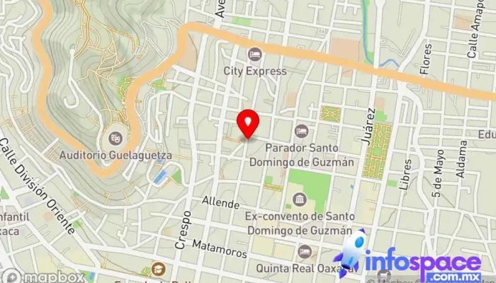 mapa de Rito Chocolatería & Tienda. Tienda de productos de chocolate en Oaxaca de Juárez