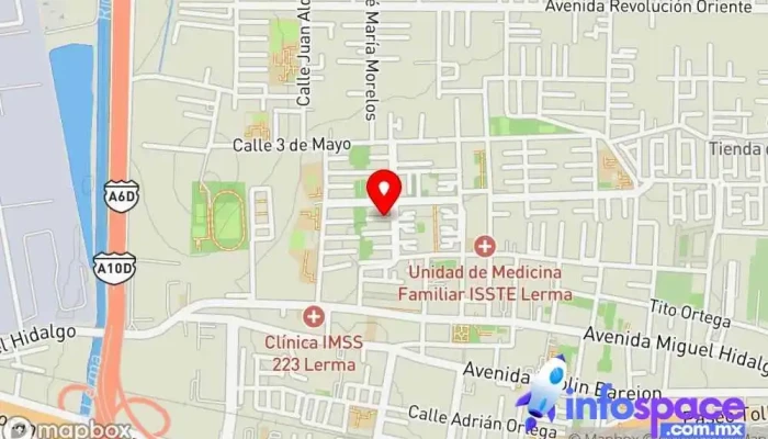mapa de R&M Soluciones Profesionales en Capacitación Consultoría de recursos humanos en Lerma de Villada