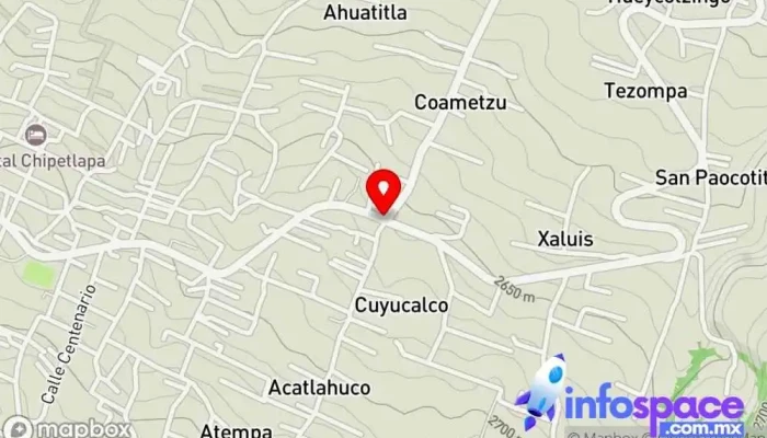 mapa de RTP 144 Terminal San Pablo Oztotepec Servicio de transporte en Milpa Alta, San Pablo Oztotepec