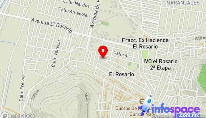 mapa de Ruiz Rosales Adolfo Dinazart Agencia inmobiliaria en Oaxaca de Juárez