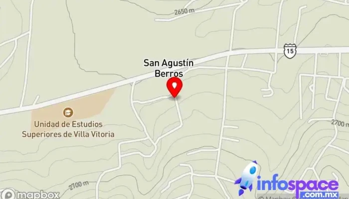 mapa de San Agustín Berros  en San Agustín Berros