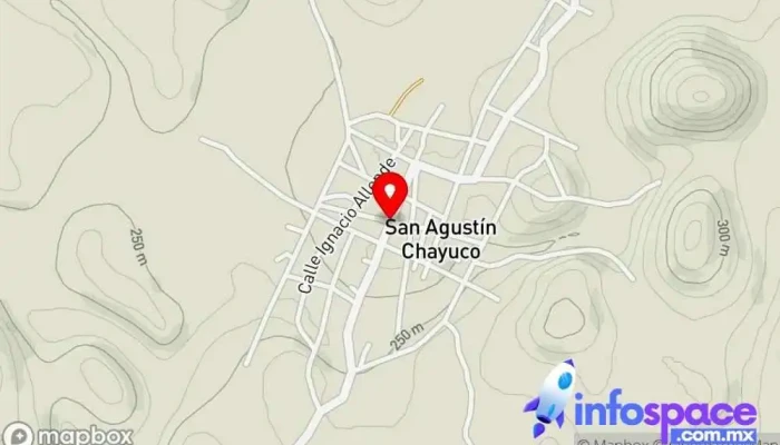 mapa de San Agustín Chayuco  en San Agustín Chayuco