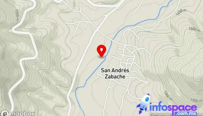 mapa de San Andres Zaabache Clínica ambulatoria en Compañia, La