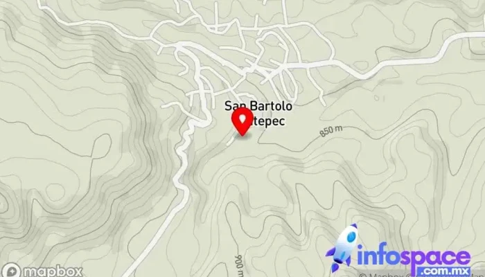 mapa de San Bartolo Yautepec  en San Bartolo Yautepec