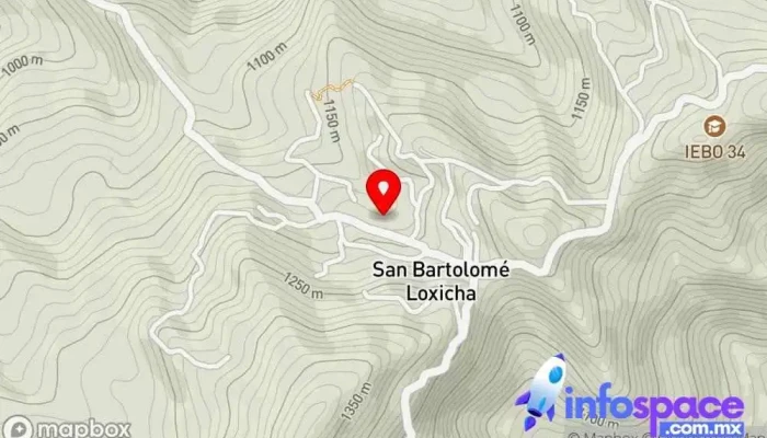 mapa de San Bartolomé Loxicha  en San Bartolomé Loxicha