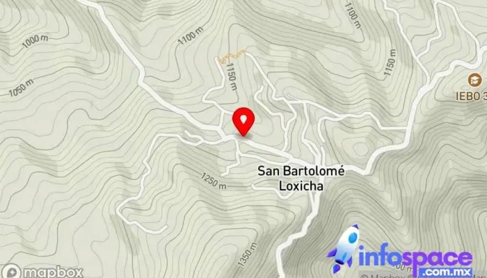 mapa de San Bartolomé Loxicha Diputación, Oficina de gobierno local en San Bartolomé Loxicha