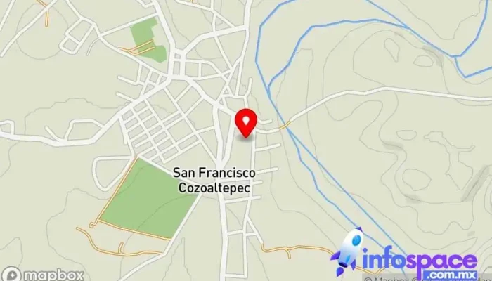 mapa de San Francisco Cozoaltepec  en San Francisco Cozoaltepec