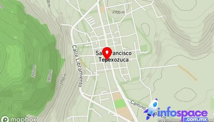 mapa de San Francisco Tepexoxuca  en San Francisco Tepexoxuca