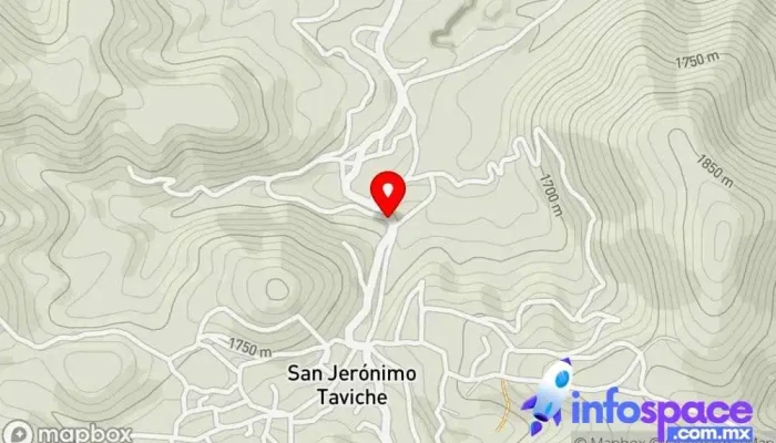 mapa de San Jerónimo Taviche  en San Jerónimo Taviche
