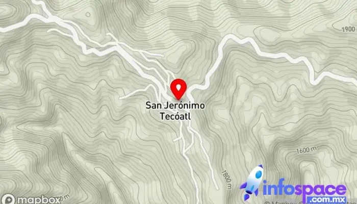 mapa de San Jeronimo Tecoatl Clínica ambulatoria en San Pedro Ocopetatillo