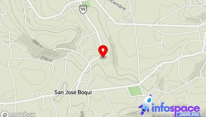 mapa de San José Boqui  en San José Boqui