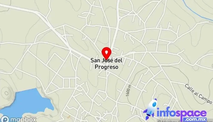 mapa de San José del progreso Urbanización en San José del Progreso