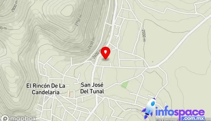 mapa de San José del Tunal  en San José del Tunal