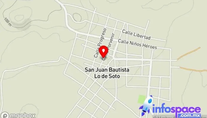 mapa de San Juan Bautista Lo de Soto  en San Juan Bautista Lo de Soto
