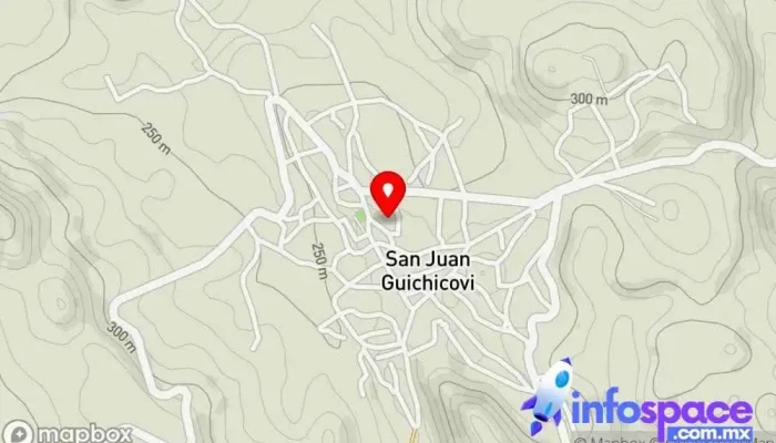 mapa de San Juan Guichicovi  en San Juan Guichicovi