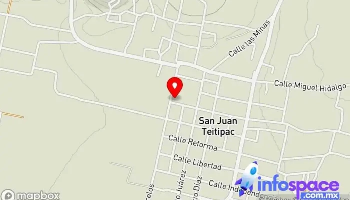 mapa de San Juan Teitipac Ayuntamiento en San Juan Teitipac