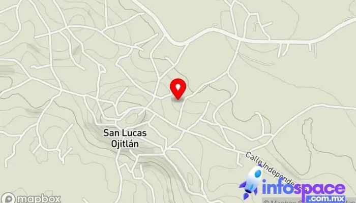 mapa de San Lucas Ojitlán  en San Lucas Ojitlán