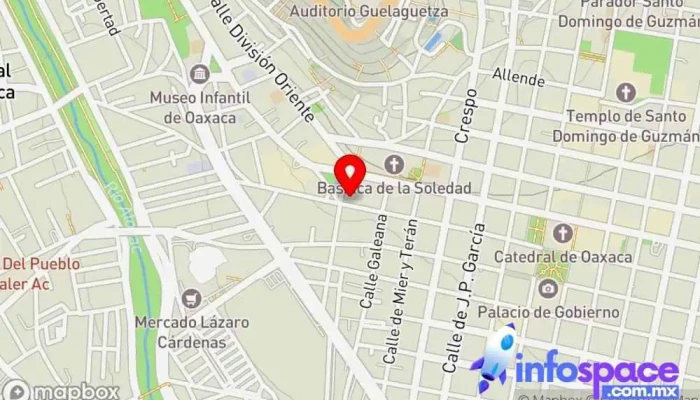 mapa de San Miguel el Grande Servicios Turísticos Servicio de transporte, Empresa de mensajería, Servicio de envíos en Oaxaca de Juárez