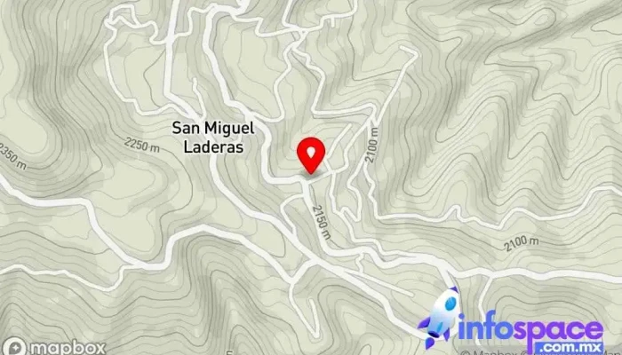 mapa de SAN MIGUEL LADERAS Centro comunitario en Ixtapan de la Sal