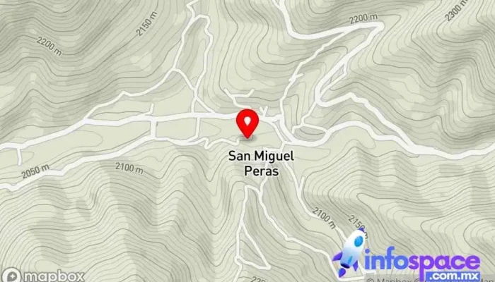 mapa de San Miguel Peras  en San Miguel Peras