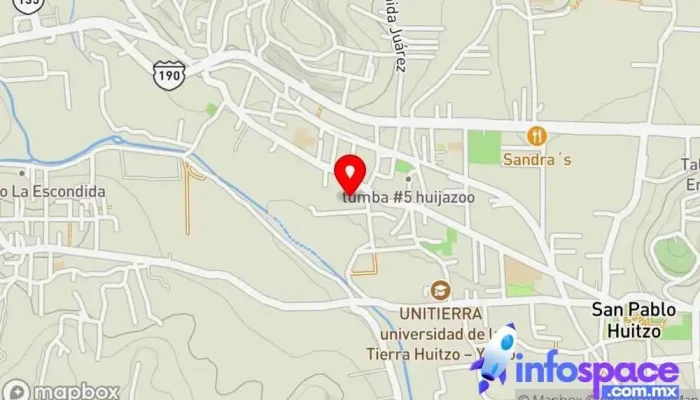 mapa de San Pablo Huitzo  en Oaxaca