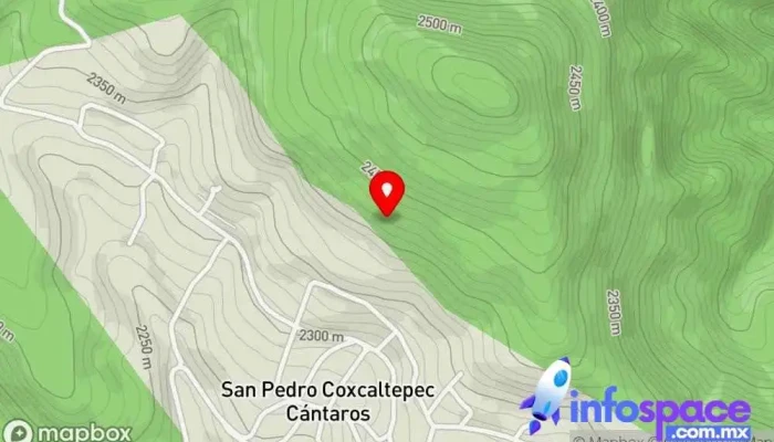 mapa de San Pedro Cantaros Coxcaltepec Clínica ambulatoria en San Pedro Coxcaltepec Cántaros
