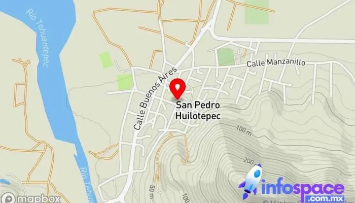 mapa de San Pedro Huilotepec  en San Pedro Huilotepec